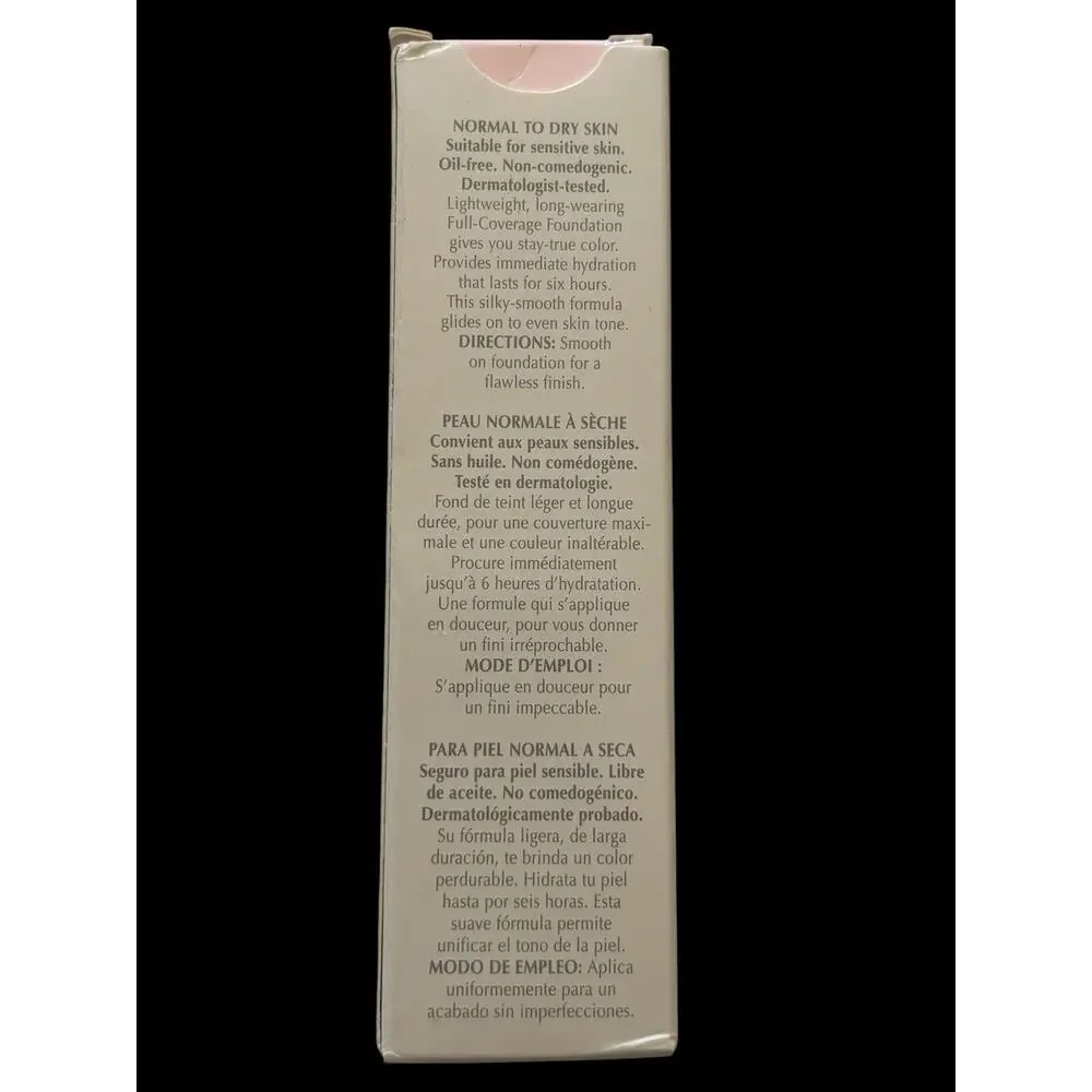 MARY KAY Ivory 100 Medium Coverage Foundation NIB Full Size for fair skin tones